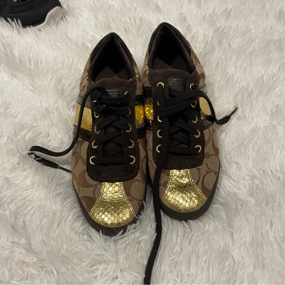 Coach sneakers-worn twice